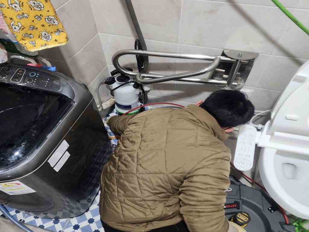 중랑구 욕실·세탁기 배수 막힘 작업