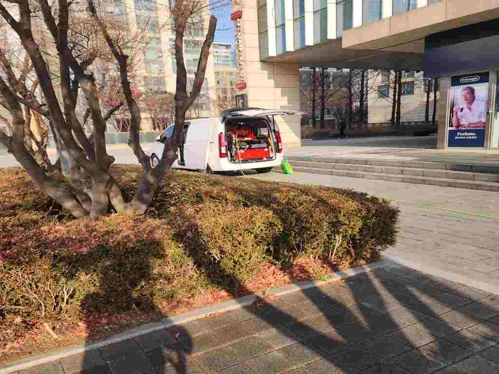 중랑구 상가 건물 고압세척 출동